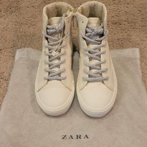 Zara | Boys High Top Sneakers